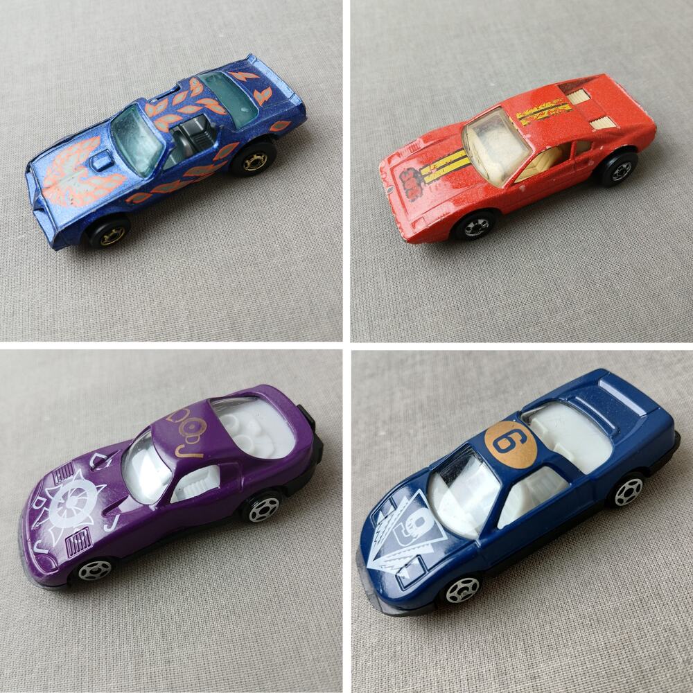 vintage lot 15 diecast toy cars Hot Wheels Matchbox Kenner 1977 80s 90s y2k - Picture 6 of 8